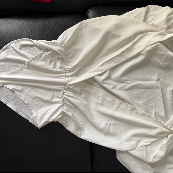 Mango Classic White Shirt - Picture 3 of 3